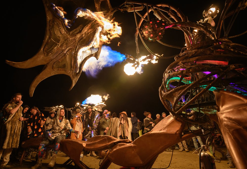 Large-scale Installations with the Flaming Lotus Girls image